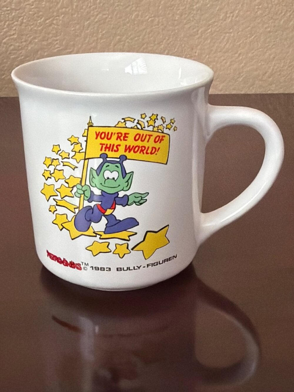 1983 Astrosniks Coffee Mugs Bully Figuren Star Power Korea Set of 4 - Picture 11 of 15